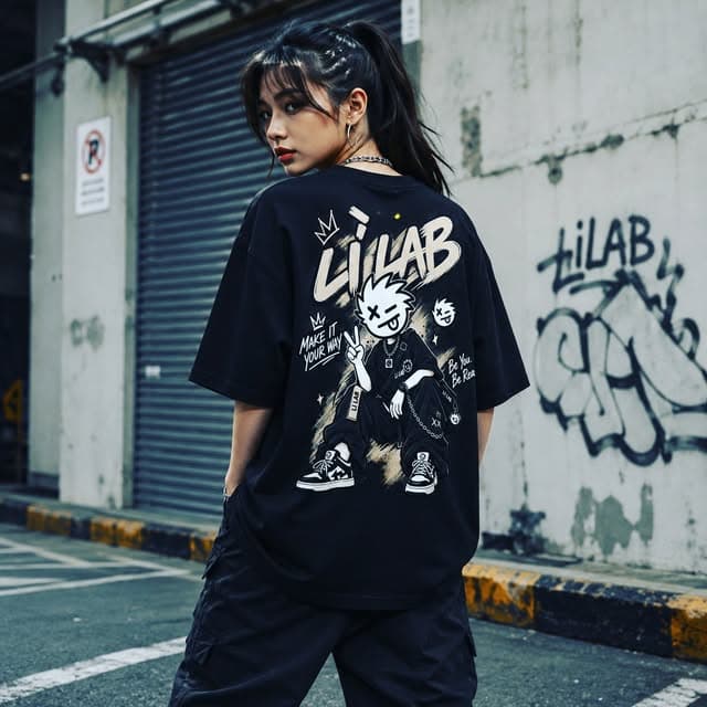 Bài đăng Instagram LÌ LAB về một chiếc áo với nhiều phong cách khác nhau