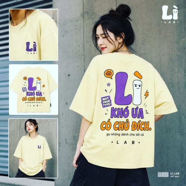 Bài đăng Instagram LÌ LAB với thông điệp phong cách có chủ đích